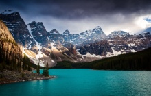 Découverte du lac Moraine et du lac Emerald