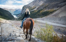 Découverte à pied et à cheval de la région de Banff