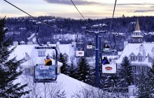 Ski down the slopes of Mont-Tremblant