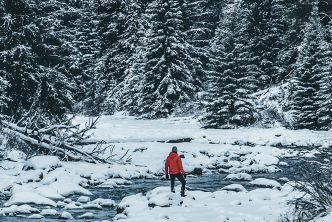 L'Ouest canadien en hiver