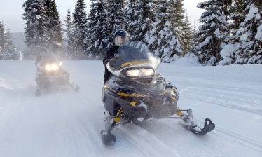The Amerindian Raid - Snowmobile