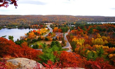 Les couleurs d'automne de l'Est